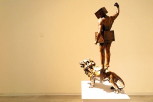 نمایشگاه+مجسمه‌های+قدرت‌الله+عاقلی+در+گالری+ساربان1