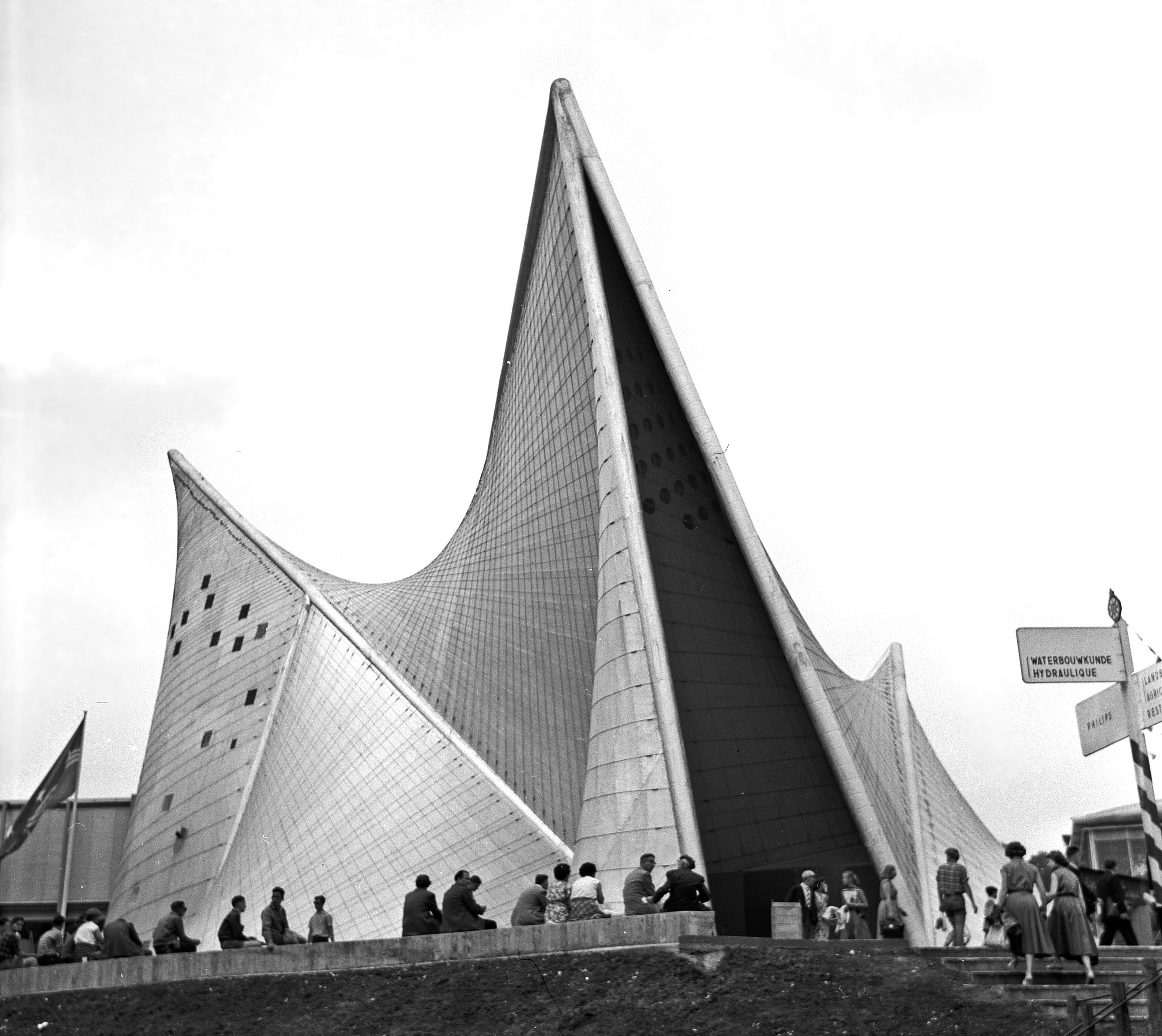 Expo 1958 paviljoen van Philips